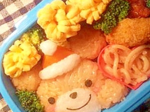 キャラ弁☆くまさんクリスマス